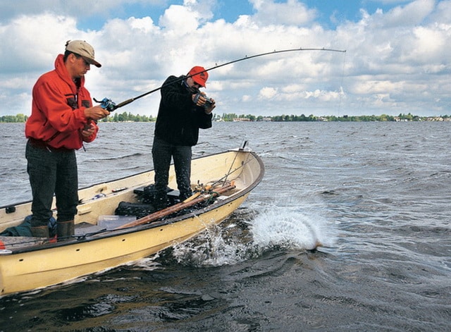 Caracteristicile pescuitului de pe o barcă toamna: plumb, spinning, donk, float