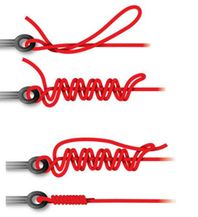 Как вязать узел клинч обычный, двойной, усиленный: фото инструкция